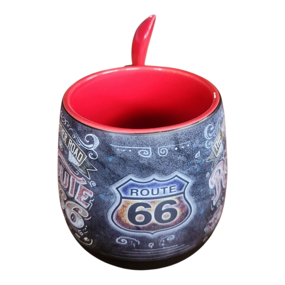 Route 66 Collectible Mug & Spoon Set - Picture 3 of 5